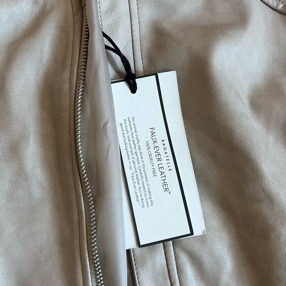 BAGATELLE COLLECTION Faux Leather Jacket sz XL - Picture 5 of 6